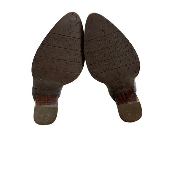 BC Born in California Women's Gray Pointed Toe Ankle Booties Size 6 - Picture 6 of 7